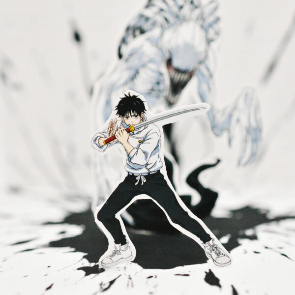 Jujutsu Kaisen Diorama close-up view featuring Yuta Okkotsu with Rika the Queen of Curses